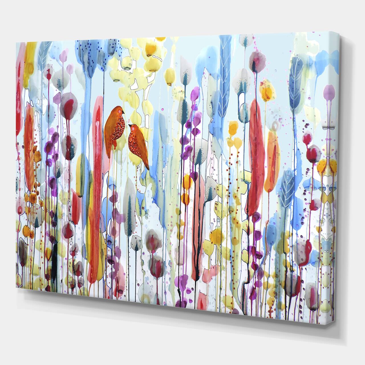 Designart - Si Tu Me Le Demandais - Cottage Canvas Artwork